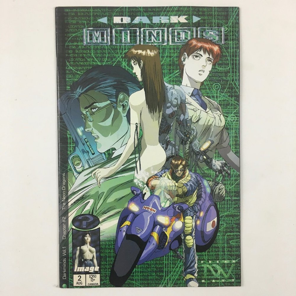 Dark Minds #2 Vol #1 AUG 1998 The Neon Dragons First Print Image Comics Vintage